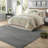 Premium Oversized 6-piece Cotton Bedding Set, Coastal Style With Decorative Pillows