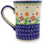 Spring Flowers Handmade Stoneware Coffee Mug