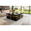 Table basse moderne carrée avec 4 tiroirs-692370476
