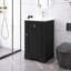 Petit meuble-lavabo autoportant moderne 20 "avec lavabo en céramique-82951690-82951694
