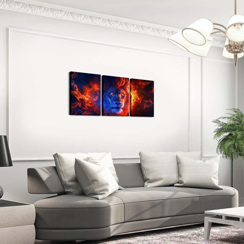 3 Piece Wrapped Canvas Print