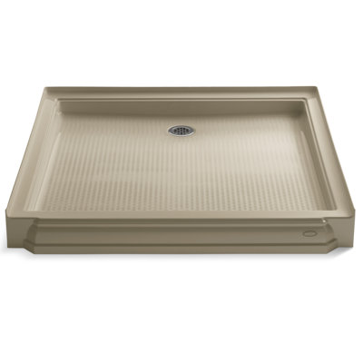 Memoirs 48" x 48" Single Threshold Rear Center Drain Shower Base