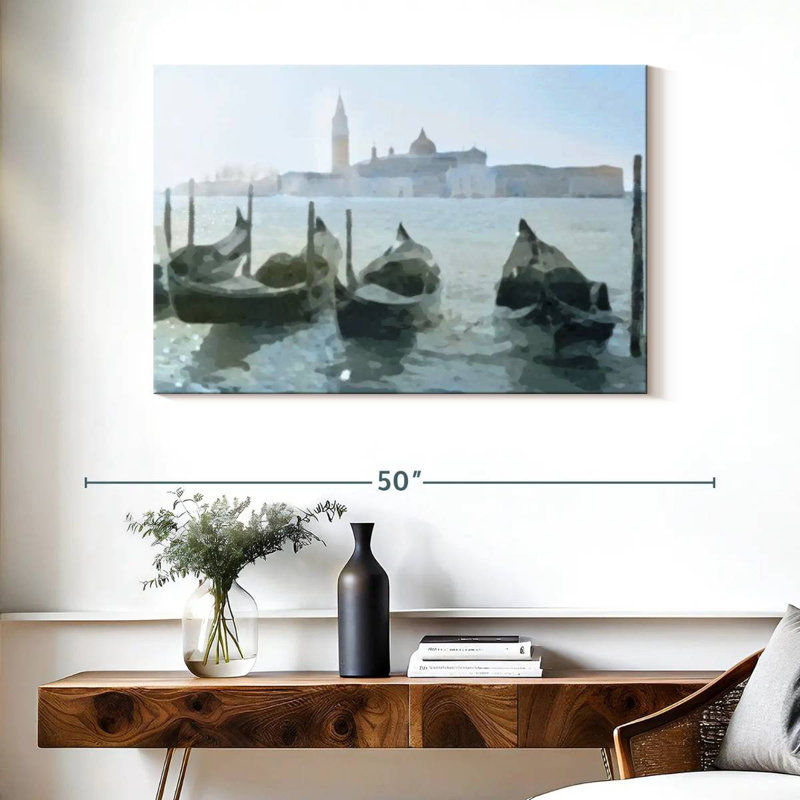 Ravi Venice Study, 26" H x 39" W