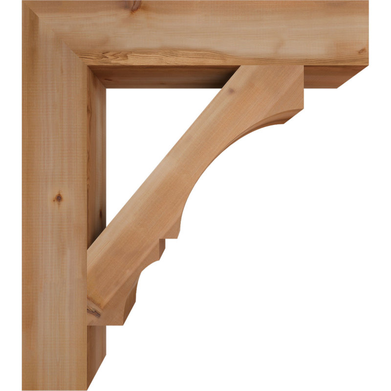 Support l 5 5 po x P 32 po x H 36 po, cèdre rouge occidental, Cèdre rouge de l'Ouest lisse, L 5 1/2 po x P 32 po x H 36 po