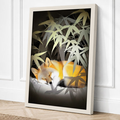 Fox Among Stars Minimalist - Print