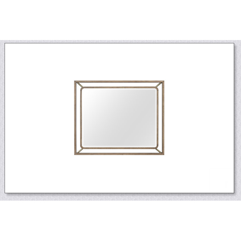 Miroir au fini latté