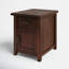 Table de bout en bois massif avec rangement Blythe