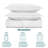 3 Piece Bedspread Set - Reversible Quilt Set - Lightweight Microfiber Coverlet for Queen King Twin-127275594-127275591