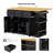 Large Kitchen Island With Drop Leaf, Power Outlet, And Ample Storage On Wheels For Enhanced Mobility And Organization-1337409597