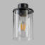 Abat-jour tambour en verre H 5,91 po x l 3,94 po