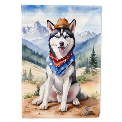 Drapeau Cowboy Welcome House