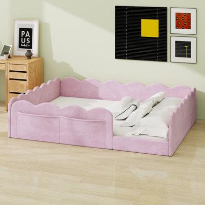 Lit rembourré polyvalent pour chambres d'amis
