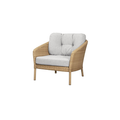 Ocean Large Lounge Chair with Cane-line Weave®