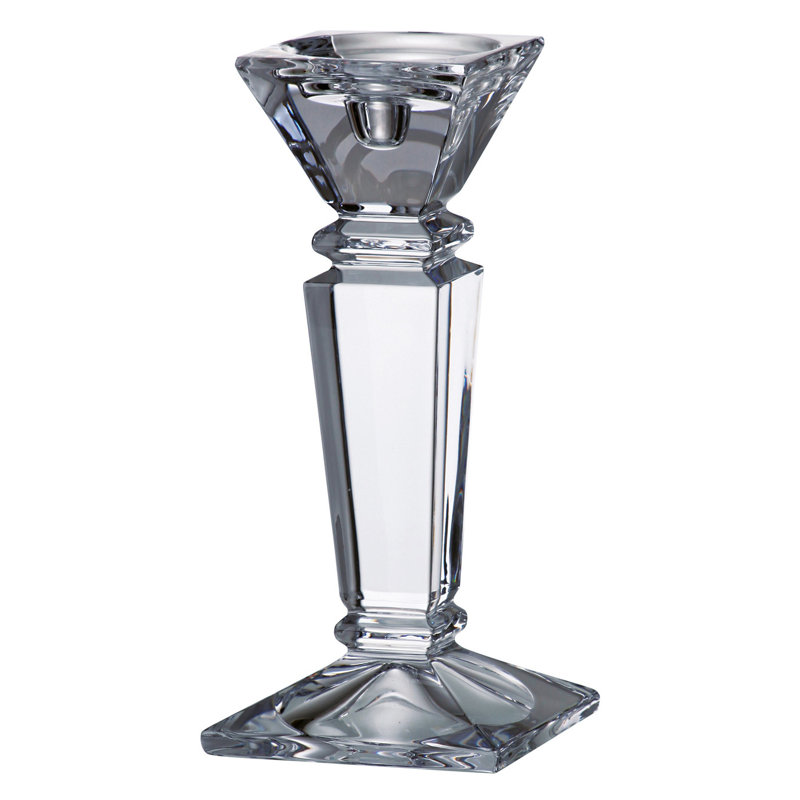 Candlestick, 10" H x 4.5" W x 4.5" D