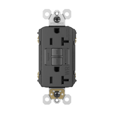 Radiant 20-Amp GFCI Tamper Resistant Outlet