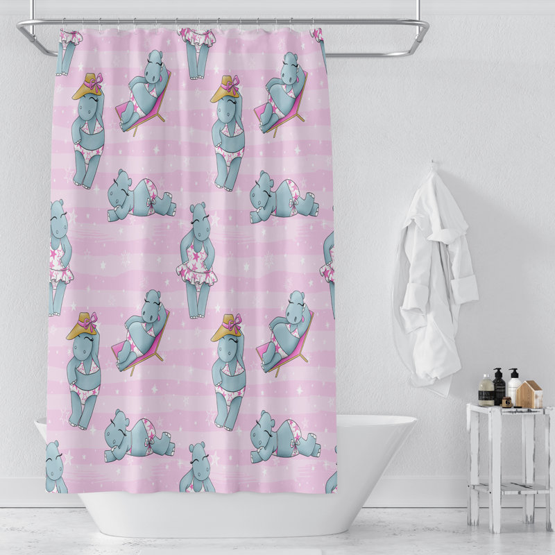 Rideau de douche simple, 72 po x 70 po