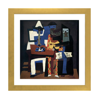 " Three Musicians " by Pablo Picasso