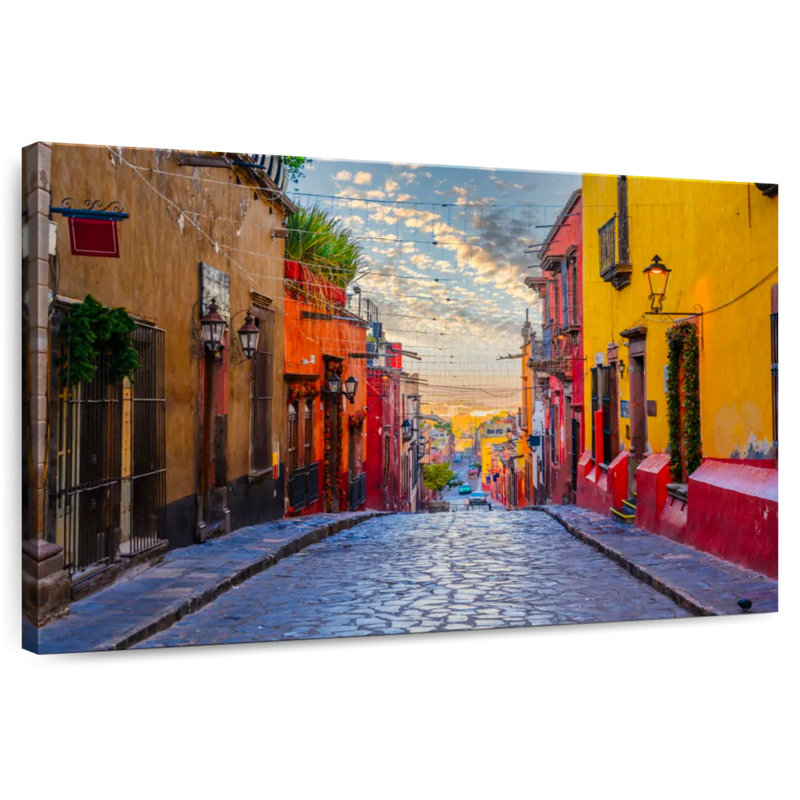 Sirci San Miguel De Allende Street, H 32 po x l 48 po