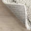 Tapis blanc à poil long à motif marocain performance Darryll-48816147