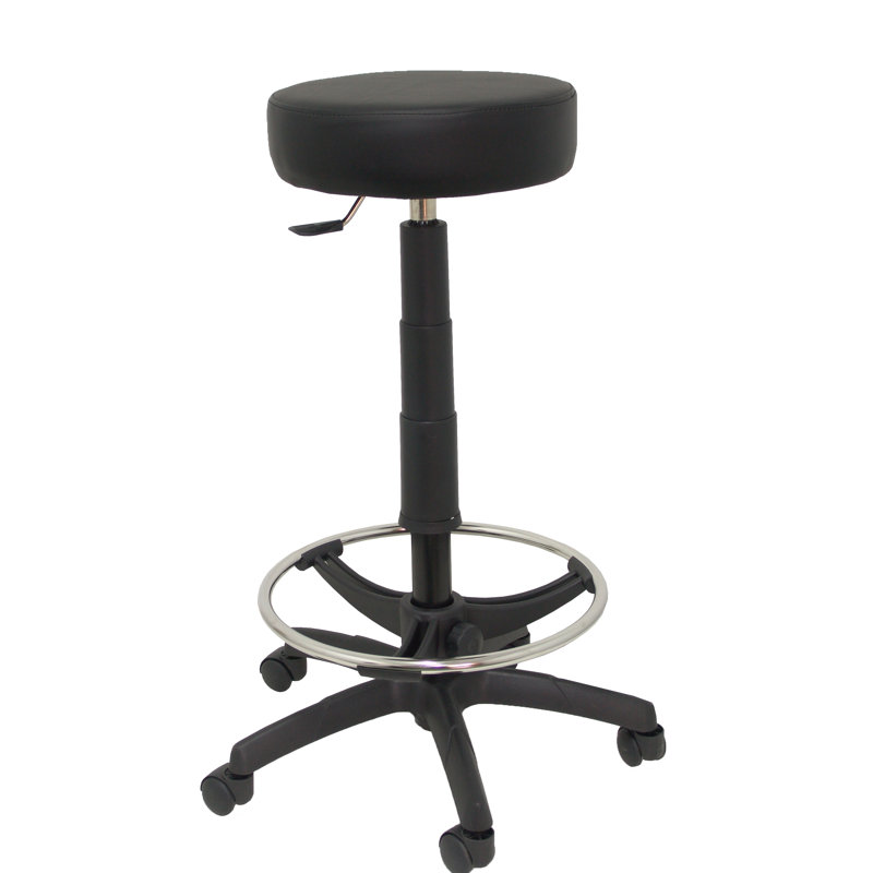 Swivel Upholstered Adjustable Height Counter Stool