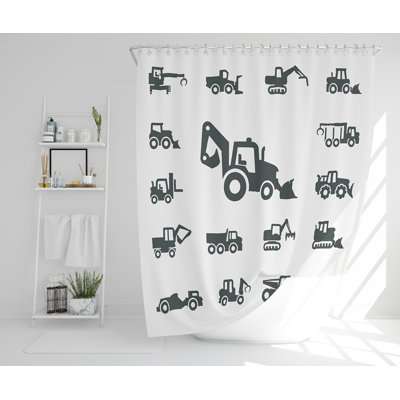 Elizamarie 13 Piece Polyester Shower Curtain Set