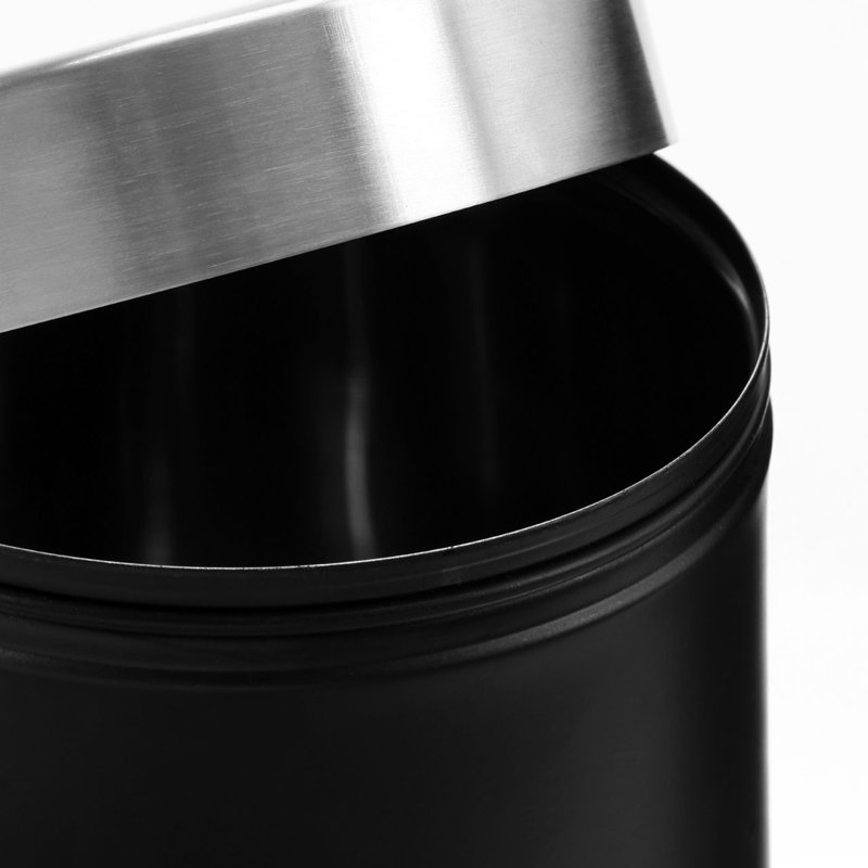 Ceramic Food Storage Container, Black