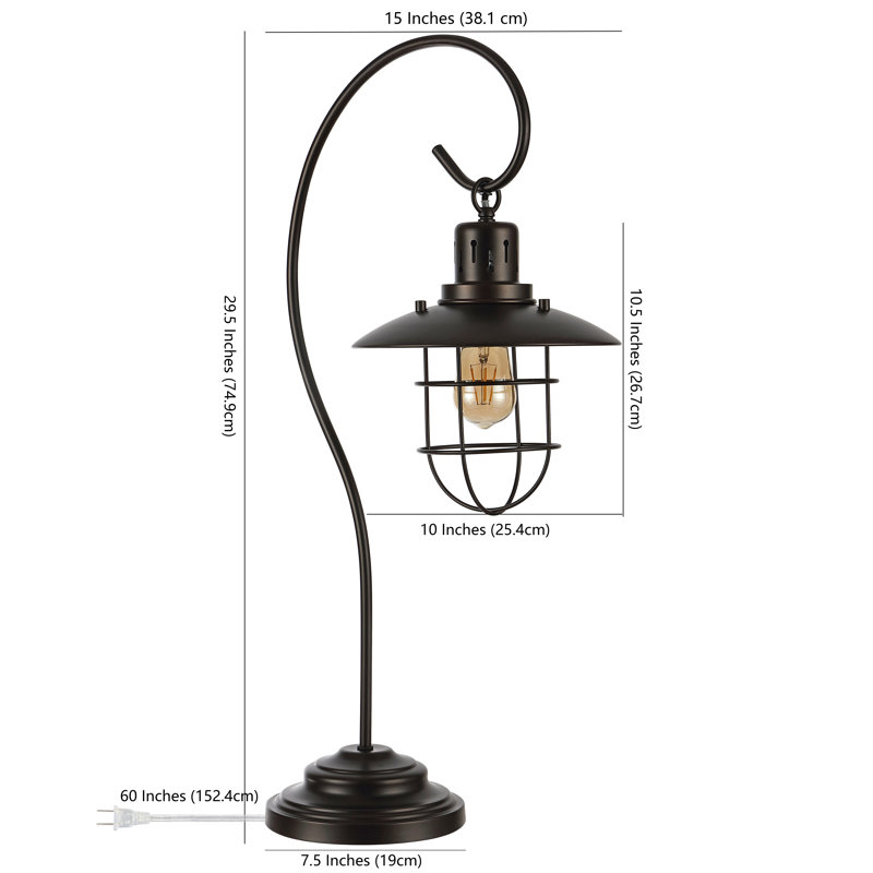 Burford Metal Arched Lamp