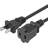 5 Core AC Power Cord 10 Ft US Polarized 2 Prong Extension Cable
