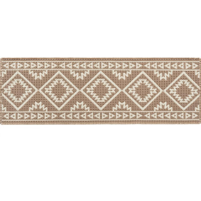 Tapis de salle de bain gaufré 24 po x 72 po Waffle