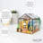 DIY 3D House Puzzle - Cathy's Flower House 231 pcs lights up too!