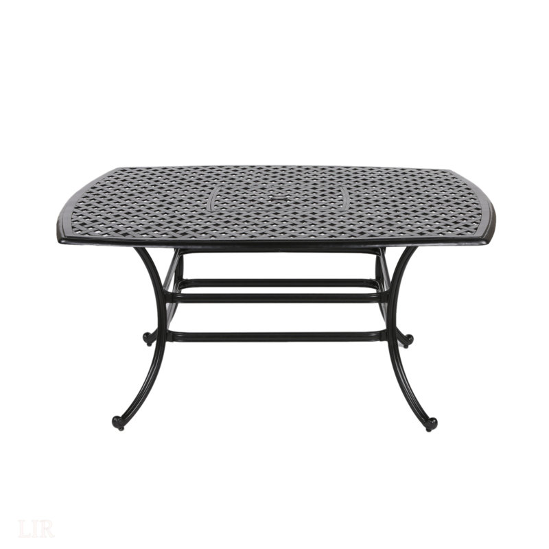Ensemble repas en aluminium pour 8 personnes Square