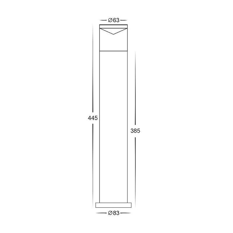 Agne Bollards, Chrome