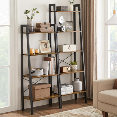 Étagère à livres en acier H 54 "x l 22,1" Parik