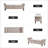 67" Storage Bench for Bedroom End of Bed King Size with Tufted Seat and Nailhead Trims Roll Arms-1385438660-1408661905