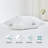 Cooling Shredded Memory Foam Pillow With Rayon From  Cover (Set Of 2)-1446110722