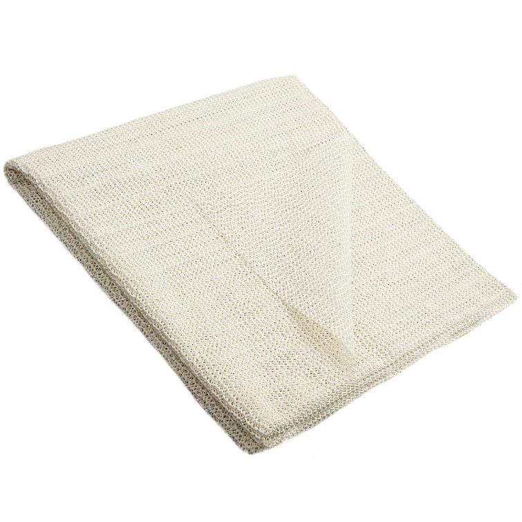 Franzl Dual Surface 0.13'' Thick Non Slip Rug Pad