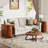 Solid Wood 2 - Drawer End Table-1296204606