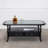 Glass countertop coffee table-2069965810