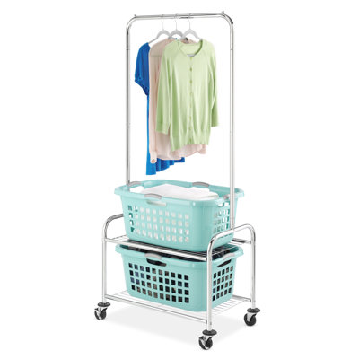 Metal Rolling Laundry Center