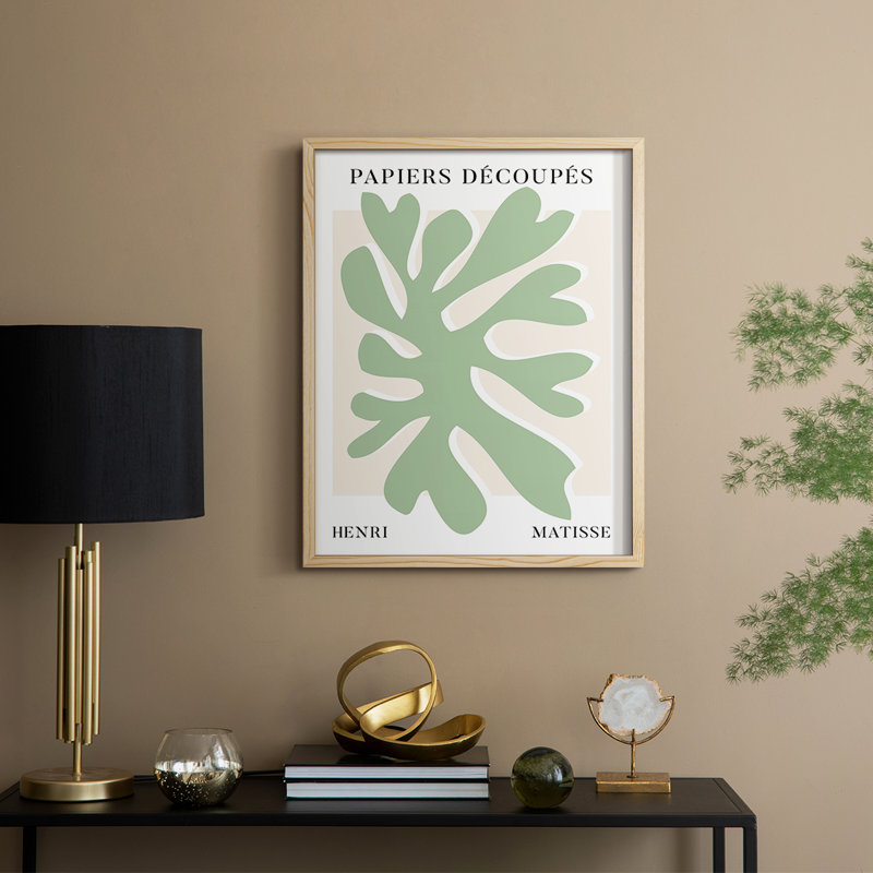 Matisse CV, reproduction encadrée, reproduction encadrée