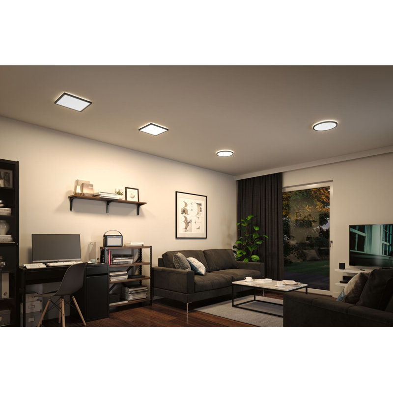 Semi Flush Mount, Black