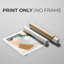 Palette Meld I - Impression sur toile seulement - NON CADRE