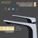 Single-Hole Single-handle Bathroom Faucet with Drain Assembly