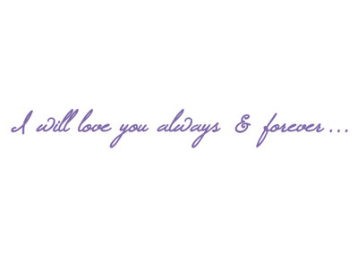 Text & Numbers Non-Wall Damaging Wall Decal
