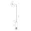 Wall lamp Binson white