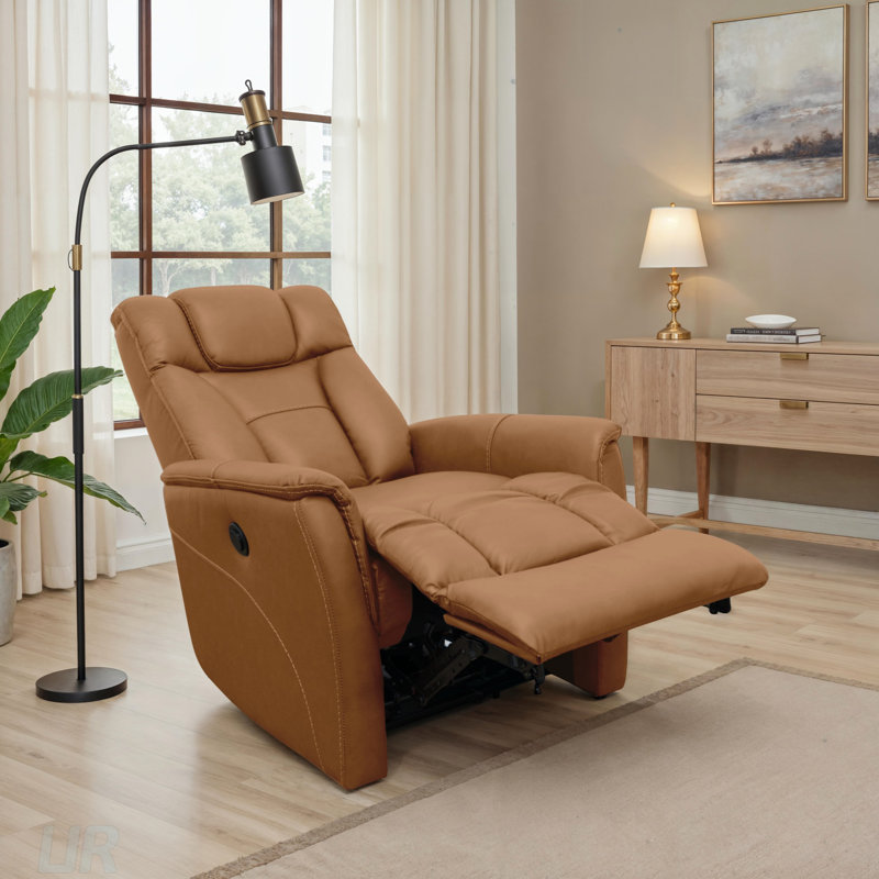 Fauteuil inclinable électrique Global Home avec appui-tête et repose-pieds réglables pour un confort et une détente ultimes