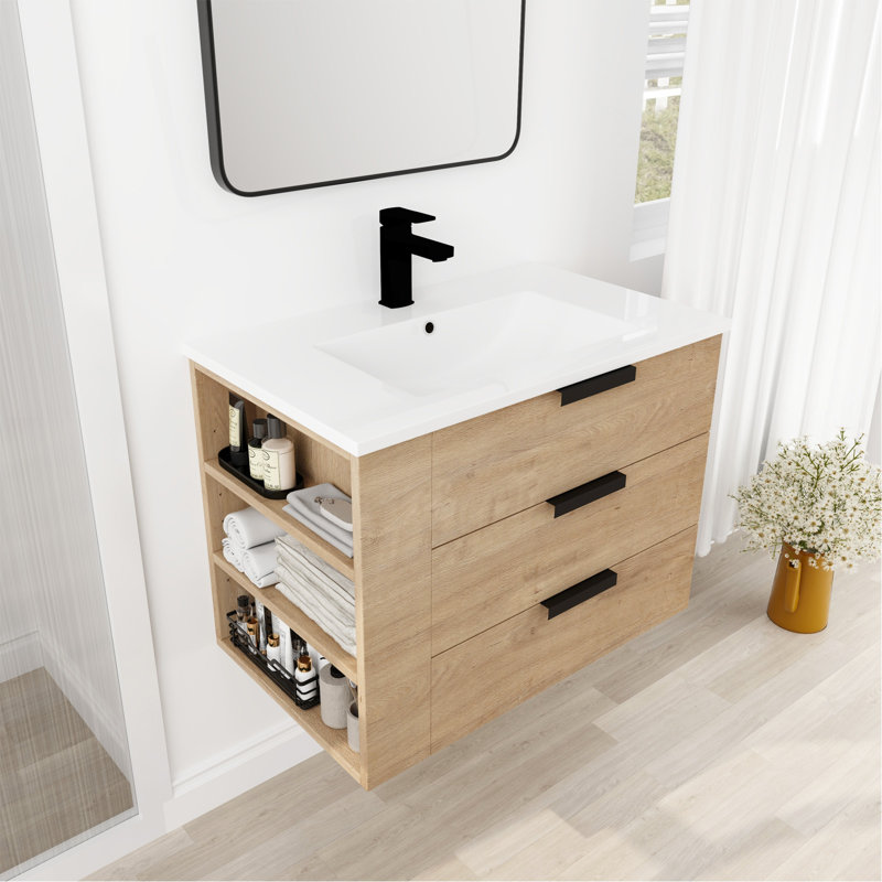 Meuble-lavabo 30 po avec comptoir