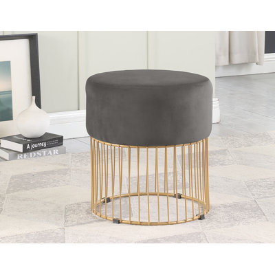 Pahulick Steel Accent Stool