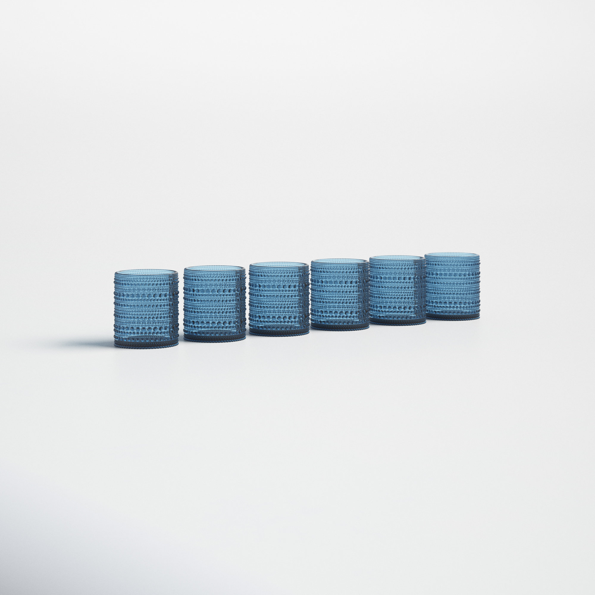 Jupiter Drinking Glass, 10 oz., Cornflower