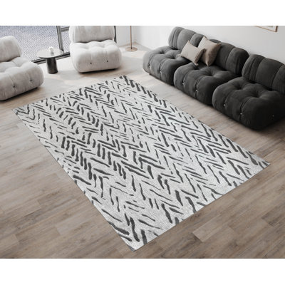 Kailynn Washable Abstract Indoor / Outdoor Rug